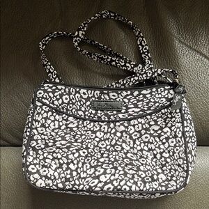 Vera Bradley cheetah printed little crossbody